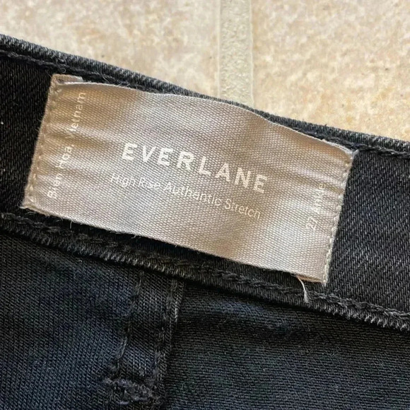 Everlane | High Rise  Authentic Stretch Ankle Jeans - Picture 2 of 10